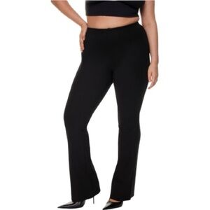 Aritzia Babaton Degas Black Flared Pant Womens Size Large